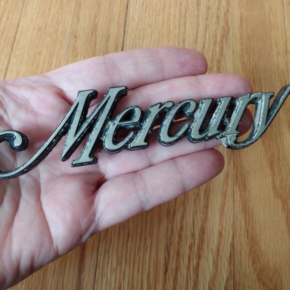 Vintage Ford Mercury Car Emblem - Picture 6 of 12